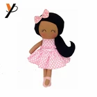 Rag Doll New Arrival Furry Customized Cloth Plush Wholesale Black Rag Doll