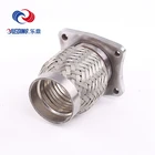 Exhaust Car Stainless Exhaust Pipe Wholesale Pipe Stainless Steel 304 Oem/Odm Car Bellows Exhaust Flex Pipe