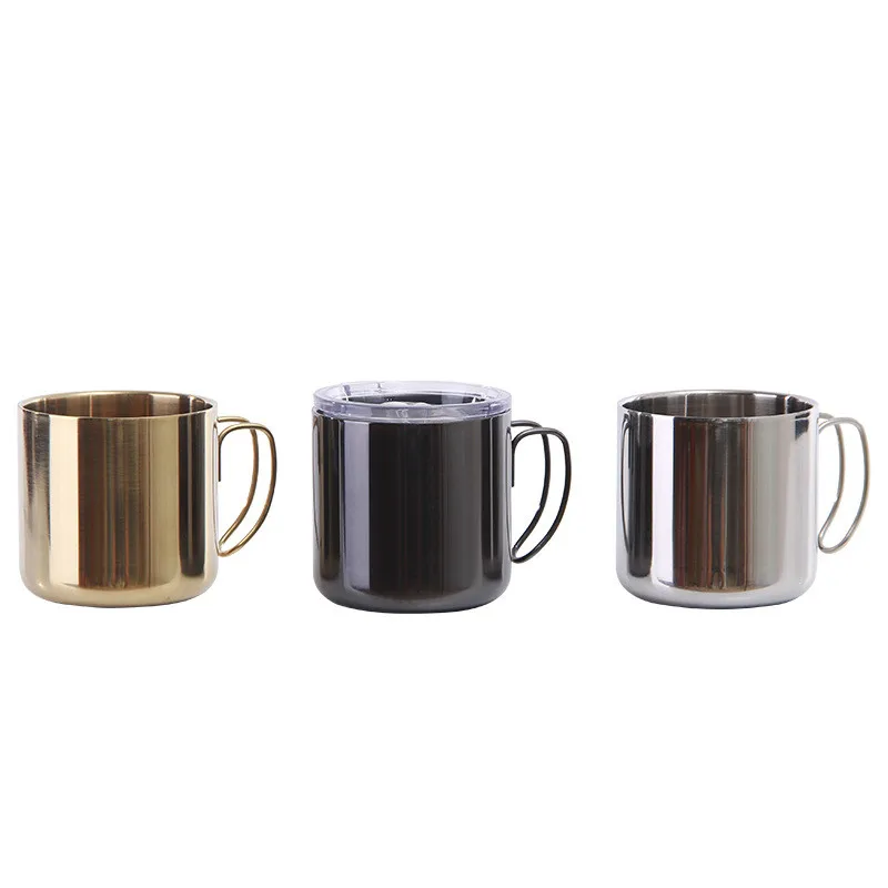 350ml Stainless Steel Mug Travel Coffee 