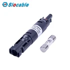 Mc4 Fuse 1A 10A 12A 15A 20A 30A Solar DC Fuse Connector Fusible Holder
