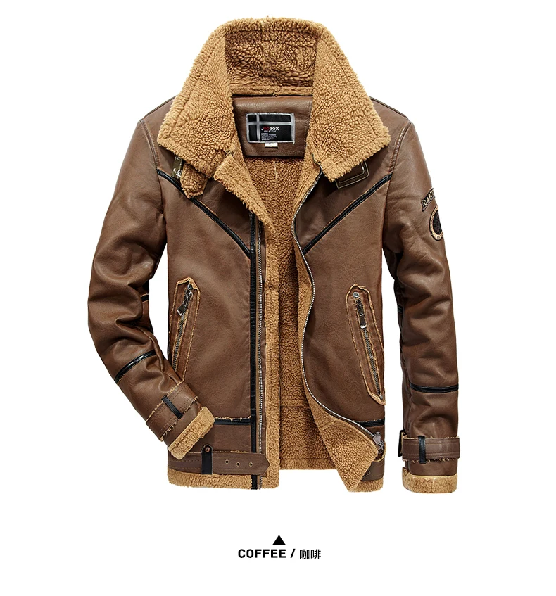 Adaptacio Chaqueta De Cuero Winter Plus Size Outdoor Puffer Jackets Casual  Fashion Lamb Wool Men's Motorcycle Leather Jacket - Buy Pakistan Leather  Jacket,Fashion,Zipper Product on Alibaba.com