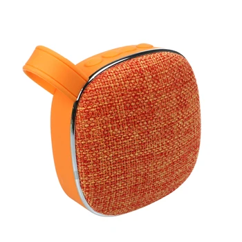 3w mini square portable fabric handle bluetooth speaker
