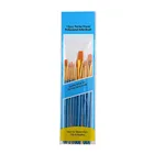 Professional 10 Piece All Purpose Nylon Hair Acrylic Paint Brushes For Acrylic And Oil Color Watercolor Painting