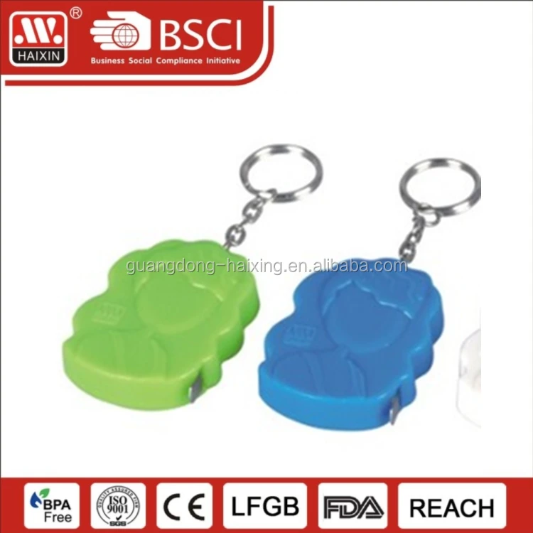 China Supplier Creative Cute Plastic Measuring Tape For Pocket