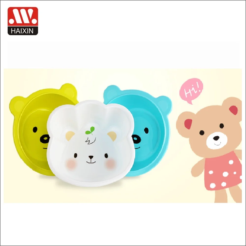 3.3L Best Sale Bear Design Small Wash Basin For Kid Bathroom Plastic Basins