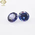 Beads Cubic Cubic Zirconia Loose 8mm Round Beads Tanzanite Blue Cubic Zirconia