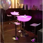 Led Bar Bar Led Table Portable LED Bar Nightclub Furniture Table/ Illuminated PE Plastic Led Bar Table