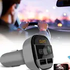 Car Kit Transmitter Car Fm Best Universal Aux Portable Dual Usb Mp3 Fm Transmitter Handsfree BT Car Kit