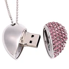 Drive Pen 32gb Pen Type Pen Drive Color Diamond Usb Flash Drive 16GB Heart Pen Drive 32GB USB Stick 8GB