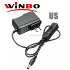 Power With Black AC DC Power Adapter LED Driver 12V 2A Adapter 24W With Switch And EU UK AU US Plug