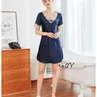 Silk Gown The Pajamas Wholesale Silk Gown Ladies Pajamas Simulation Bathrobe Large Size