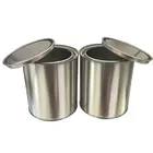 Can And Round Tin Can With Lid Paint Can With Lever Lid Metal Round Tin Can Packing For Glue And Coating
