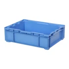 Plastic Crates Heavy Duty Stackable Storage Container Pallet Box Plastic Turnover Crate For Sale.