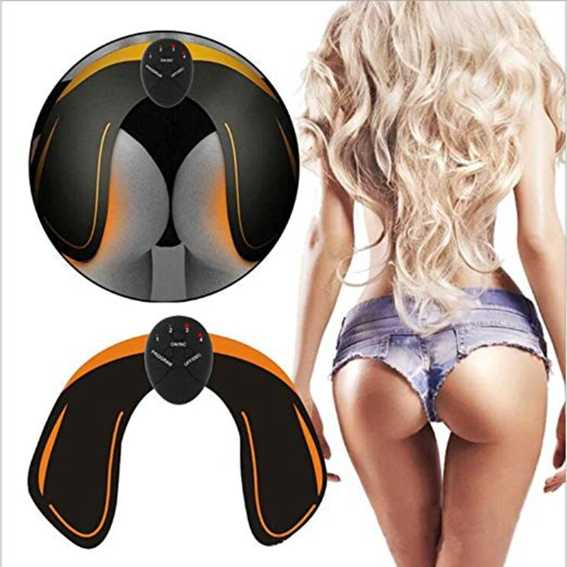YB-DD Smart EMS Hips Trainer 6 Ways hip massager Helps skinny Thighs and Buttocks Home Weight Loss Buttocks and Fitness Equipment Rechargeable Life