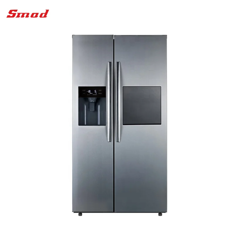 Home Refrigerator 550l Side By Side Double Door Fridge Freezer Buy Fridge Freezer Double Door Fridge Freezer Home Refrigerator Product On Alibaba Com