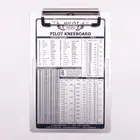 Clipboard Clipboard Best Seller High Quality Custom Printed Metal Clipboard Kneeboard Pilot Use
