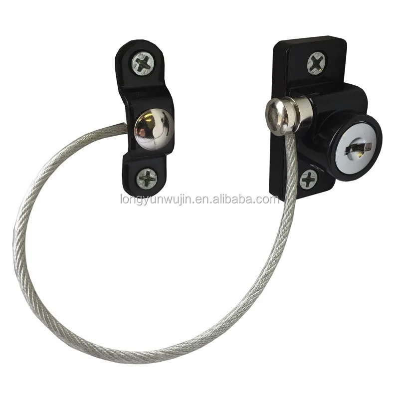 Hohe Qualität Flexible Draht Kabel Restrictor Lock Fenster Kind Sicherheit Kit 