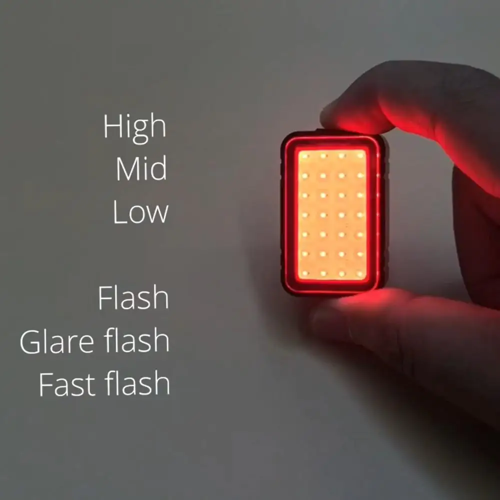 rear bike light with accelerometer