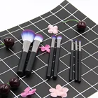 Make-up Brushes Set Make Up Factory Nylon Hair Kabuki Pearl Make-Up Brush Kit Black Handle Make Up Brushes Sets