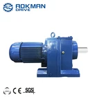 Reducer R Series Reducer Aokman Inline Gearbox R Series Helical Gear Reducer Units For Belt Drive Supplier