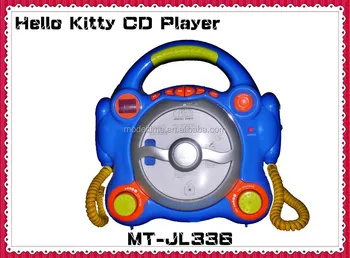 New Hello Kitty kids portable CD Player with speaker