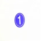 Door Number Sign Printed Metal Signs Professional OEM Factory Cheap Construction Door Use Custom Printed Metal Number Door Sign