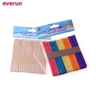 Wooden Sticks Ice Cream Multicolor Wood Craft Diy Wooden Popsicle Sticks Ice Cream Sticks