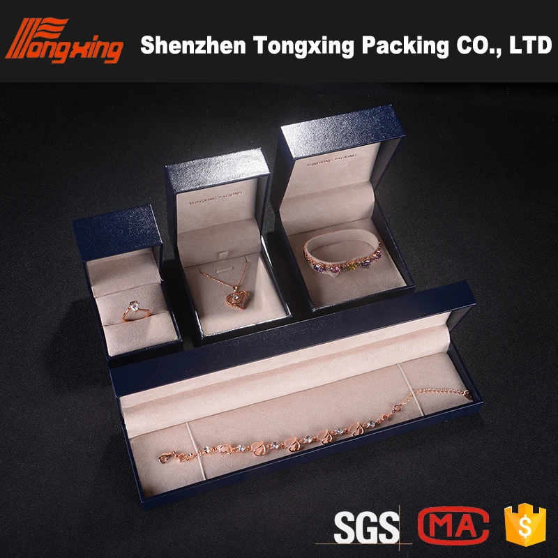TX Luxurious small beautiful gift boxes unique design wholesale fashion jewelry earrings box