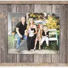 Family Frames 8*10 Family Wood Photo Frames Large With Plexiglass Drop-in And Hangers.