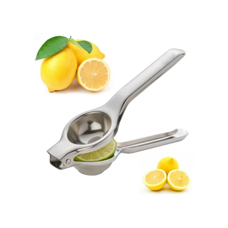 Stainless Steel Home Kitchen Lemon Lime Squeezer Juicer Manual Hand Press Tool 