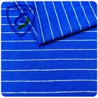 Cotton Fabric 100% Cotton Anti Static Single Jersey Knitting Fabric For Safely Work Suit Worker Clothes