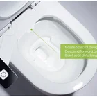 Ultra Dual Toilet And Bidet Ultra Thin Hygiene Dual Nozzles Toilet Slim Bidet Attachment
