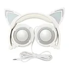 Cute Mp3 Cute Mobile 3.5mm With Gray Color Headphone With Mp3 Headset For Pc