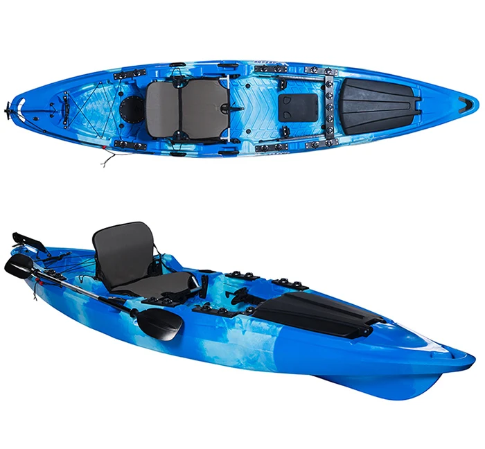 BKC TK219 Foot Tandem Fishing Kayak W/ Aluminum Upright, 43% OFF