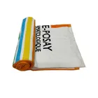 Logo Cotton Bath Towel Bright Famous Logo Design 100% Egyptian Cotton Bath Towel Beach Towel Cotton