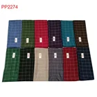 Beautiful colorful grid printing lady wholesale scarf hijab