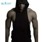 Mens Tank Top Custom Sleeveless Hoodie Mens Sportswear Brand Gym Tank Top