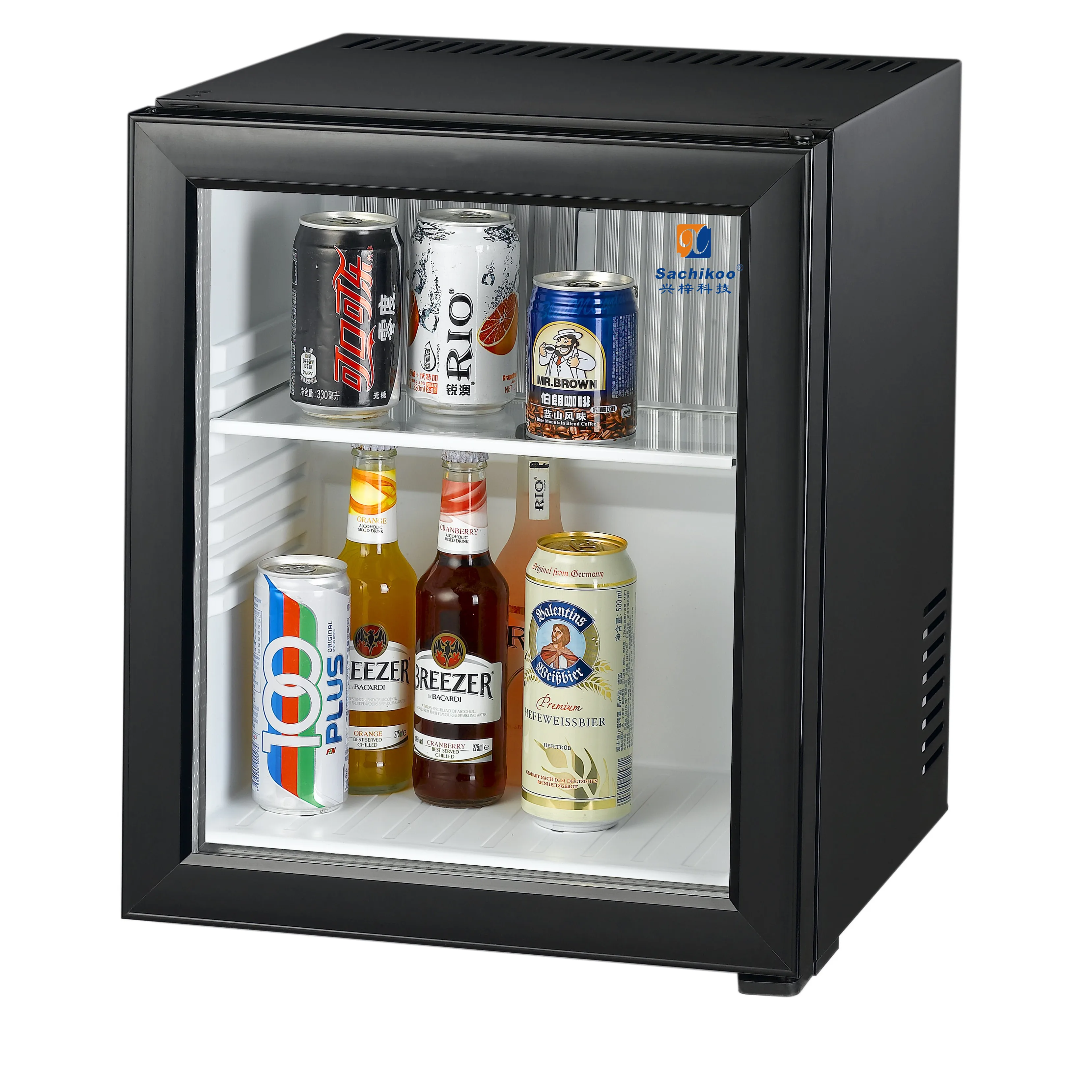 locking mini fridge with freezer