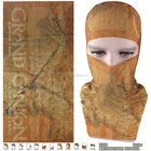 Scarf OEM Map Style Multifunctional Tube Scarf Bandana