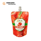 Pouch Sauce Wholesales Ketchup Pouch Stand Up Sauce Packaging Bag With Spout