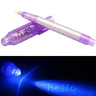 Uv Light Pen Uv Light Pen Promotional Novelty Spy Invisible Ink Magic Uv Led Light Pen With Custom Logo