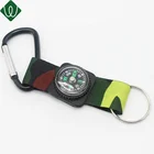 Mini Compass Keychain Compass 6# Mini Key Ring KeyChain Compass / Compass Carabiner / Camping Compass