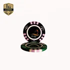Poker Chips Chip 14g 3-Tone Value Injected Nylon Poker Chips Texas Hold'em Poker Chip