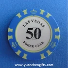 Poker Chip 2016 Custom Sticker Poker Chip Ball Marker With Logo Printing