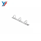 Clip Clip 3 Pull Open Custom Gloden A4 Size Hardware Metal 3 D Ring Hole Nickle Binder Clip