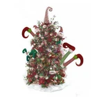 Holiday Holiday Decoration Holiday Indoor Tree Stuffed Elf Leg Picks Types Of Christmas Decorations