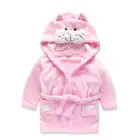 Kids Hooded Kids Bathrobe Fleece Hooded Kids Bath Robe Baby