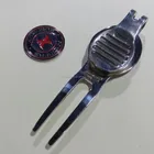 Sports Golf Cheap Sports Top Quality Popular Golf Pitchfork And Golf Hat Clip As Business Gifts For Wholesale