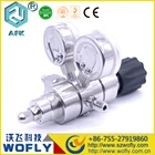 Reducers Gas Reducer CGA320 CGA580 CGA540 Dual Stage SS Ammonia Gas Pressure Reducers