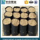 Plastic Pot Planter Plastic Seedling Nursery Pot Planter Black Planting Bags For Gardener